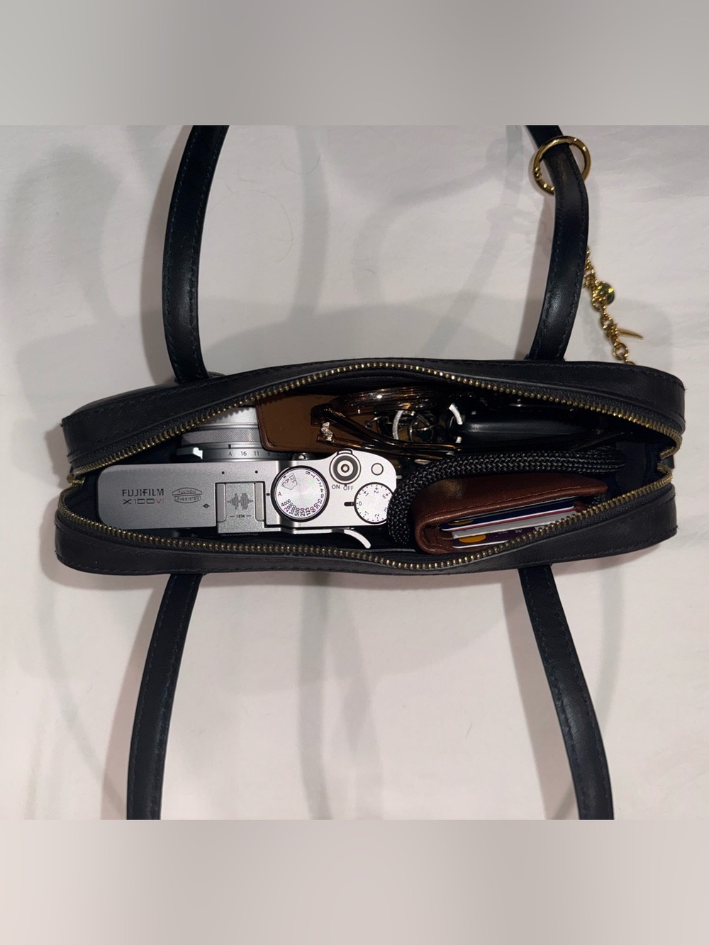 Madewell The Top-Zip Mini Shoulder Bag - Picture 5 of 7
